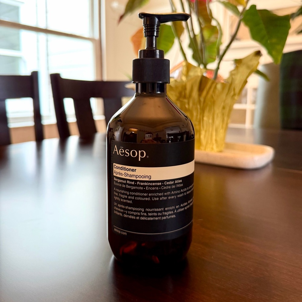 Empty Aesop Conditioner bottle with Pump